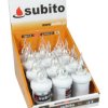 Wkład do znicza świeczka LED Subito S5 biały (12 szt)