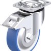 Blickle 936375 LK-POTHS 125G-1-FI-FA Rolka obrotowa z blachy stalowej Średnica koła: 125 mm Maksymalne obciążenie: 275 k