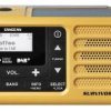 Radio outdoorowe Sangean Survivor DAB DAB+, fale metrowe (VHF) funkcja ładowania akumulatora, latarka kieszonkowa, wielo