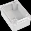 Industrial housing, 88 x 64 x 42 mm, IP65, light gray