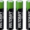 Akumulator AAA/R03 VOLTCRAFT VC-16026040, NiMH, 900 mAh, 1.2 V, 4 szt.