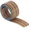 Ribbon cable, 15 pole, pitch 1.27 mm, 0.09 mm², AWG 28, different, 09180157005