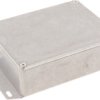 Aluminum die cast enclosure, (L x W x H) 119 x 94 x 38 mm, natural, IP54, 1590BB2F