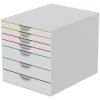 Durable 762727 VARICOLOR Desk drawer box 7 drawers Grey A4 C4 Storage