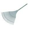 Bulldog 7128775480 Evergreen Plastic Leaf Rake Aluminium Shaft