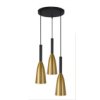 Nowoczesna Lampa Wisząca Solin Nad Blat Stołu 3Xe27 Lp-181/3P Gd Light Prestige