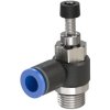 Choke check valve, -0.95-10 bar, 110011