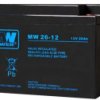 Akumulator VRLA AGM 12V 26Ah (żywotność 6-9lat) M5 MW 26-12