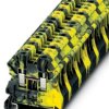 Through terminal block, screw connection, 0.14-6.0 mm², 1 pole, 41 A, 8 kV, yellow/black, 3047617