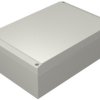 Aluminum enclosure, (L x W x H) 240 x 160 x 81 mm, gray (RAL 7038), IP66, 041624080