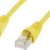 kabel LAN Telegärtner 100008647, 1 szt., RJ45, CAT 6a, S/FTP, 5.00 m, żółty