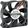 SEPA PLB60B12FSE33A Wentylator osiowy 12 V/DC 27.6 m³/h (D x S x W) 60 x 60 x 15 mm