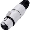 Złącze męskie XLR 4 STAR C XF3 - Adam Hall K4CXF3 1 szt.