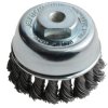 Lessmann 482.213 Knot Cup Brush 65mm M10x1.25, 0.50 Steel Wire