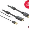 85963 HDMI to DisplayPort 1.2 plug, 4K@30Hz, 1 m