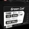 AGM49 Rechargeable lead-fleece battery, AGM, 12 V, 55 Ah