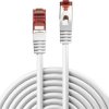 kabel LAN LINDY 47386, 1 szt., RJ45, CAT 6, S/FTP, 5.00 m, biały