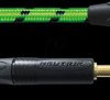 15230 BLACKLIGHT PR instrument cable, 6 m, thread, green, 6.3 mm jack,