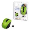 Bezprzewodowa mysz optyczna 2.4Ghz zielona - Logilink