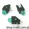 HLMP-4740-010 LED 5mm Green THT HP