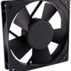 Wentylator osiowy Wallair 20 100 309, 24 V/DC, 69.7 m³/h, (D x S x W) 80 x 80 x 25 mm