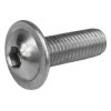 Śruba z kołnierzem M4x14 imbus, nierdzewna