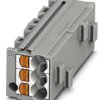 Shunting honeycomb, push-in connection, 0.14-2.5 mm², 1 pole, 17.5 A, 6 kV, gray, 3270301