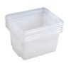 Skrzynka do przechowywania Przezroczysty RS PRO