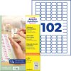 L3410REV-25 Price labels, 16 x 26 mm, 2550 pieces, removable, white