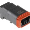 Złącze samochodowe 2-pinowe Deutsch Męski 13A DT Połączenie zagniatane Złącze samochodowe