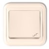 LIZA Wyłącznik schodowy beżowy 1WPT-3 KARLIK