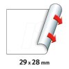 30007372 Price labels, 29x28 mm, permanent, white, 5000 pieces