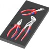 Wkładka piankowa 9780 ze szczypcami KNIPEX, Set 1, 3 części