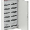 Rozdzielnica modułowa natynkowa hermetyczna stalowa ComfortLineCA 6x24 144M IP44 125A II klasa drzwi pełne N+PE Quick CA26V 2CPX