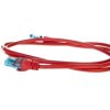 Kabel krosowy (Patch Cord) U/UTP kat.5e czerwony 1m DK-1512-010/R