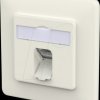 130E371002-I E-DAT Modul Cat.6a LSA++ 1 Port UP pure white
