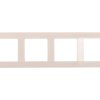 VALENA LIFE Ramka poczwórna kremowa 754044
