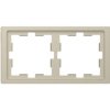 MERTEN D-Life Ramka 2 podwójna piasek sahary MTN4020-6533 SCHNEIDER ELECTRIC