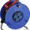 Bęben kablowy 40m 4 gniazda Szpula kablowa typ Typ E - gniazdo francuskie Typ E – francuski