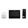 Jednorodzinny zestaw wideodomofonowy dwużyłowy IPS HD WiFi VP-209ICSB-B dotykowy ekran czytnik RFiD czarny