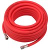 Draper 31735 High Visibility Hybrid Air Hose, 15m x 8mm, 1/4" BSP, Red