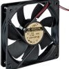 DC axial fan, 24 V, 120 x 120 x 25 mm, 149.4 m³/h, 39.1 dB, ball bearing, ADDA AD1224HB-A71GL