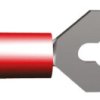 Konektor zaciskowy płaski PIDG Series Izolowane, M4, Czerwony 16 AWG 22 AWG TE Connectivity Nylon