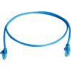 Telegartner 100008053 RJ45 Patch Cable CAT 6 U/UTP 0.5m Blue LSZH 1 pc(s)