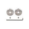 Pololu 1998 - Pololu Universal Aluminum Mounting Hub for 5mm Shaft, M3 Holes (2-Pack)