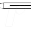 0300608 T-20D, T-40D soldering tip/4.5 x 1 5 mm