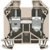 Through terminal block, screw connection, 2.5-35 mm², 2 pole, 125 A, 8 kV, dark beige, 1028800000