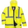 Kurtka odblaskowa, rodzaj Męski, XXXL, Poliester, Żółty
