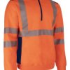 FRISS Sweat Orange HV Marine 3XL