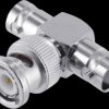 100023597 BNC T-piece 50 Ohm socket/pin/socket